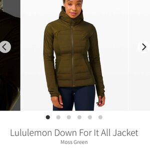 Lulu (6) down for it all jacket coat